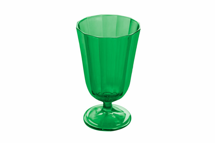 Yeşil Kırmızı Şarap Bardağı 190cc