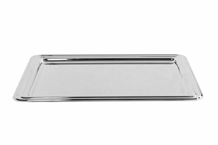 Gümüş Kaplama Tepsi 41x29cm