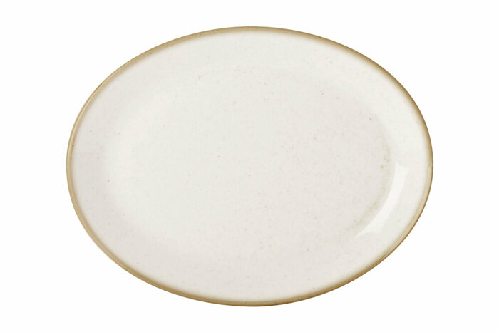 Seasons Bej Kayık Tabak 24 cm