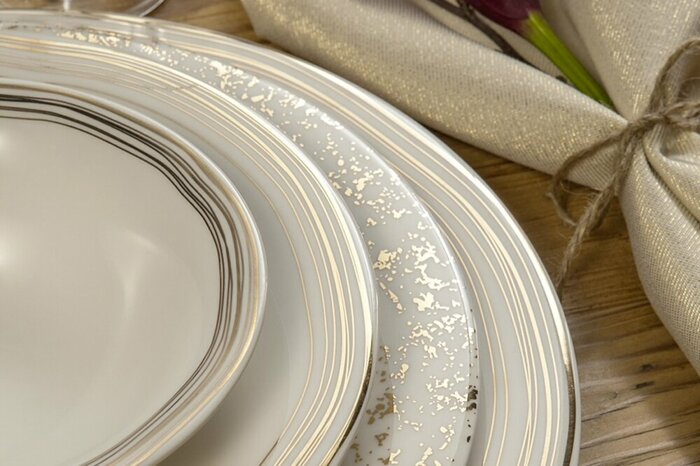 Bohem 41 Parça 6 Kişilik İdeal Yemek Takımı