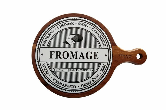 Fromage Yazılı Daire Peynir Tabağı 37cm