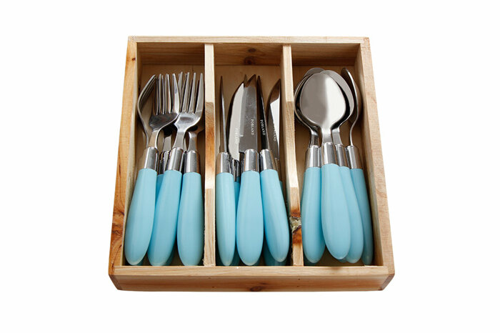 Trendy Mavi 18 Parça Tatlı Takımı