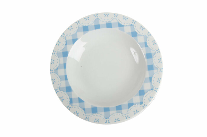 Pötikare Mavi Çukur Tabak 21cm