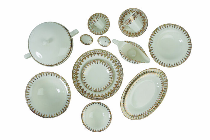 Firuze Piyasa Yemek Takımı 85 Parça