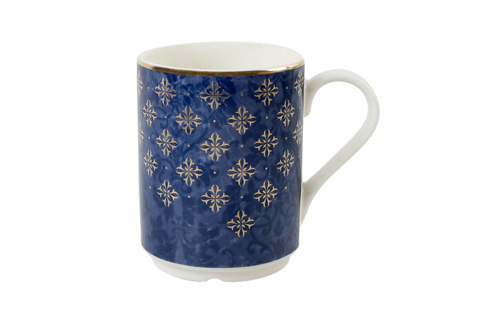 Evoke Desen2 Mavi Kupa 345cc