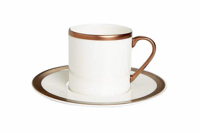 Copper Line Tabaklı Kahve Fincanı 90cc