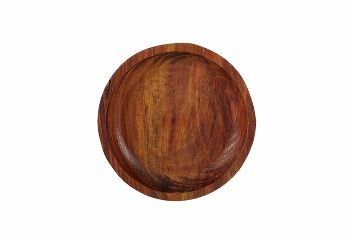 Deco Ahşap Düz Tabak 16cm