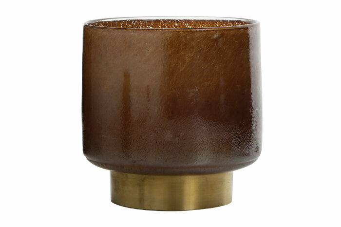 Indus Kahverengi Vazo 18cm