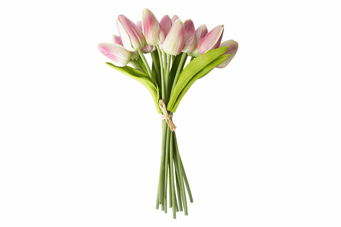 Lale Demet Mor Yapma Çiçek 25cm