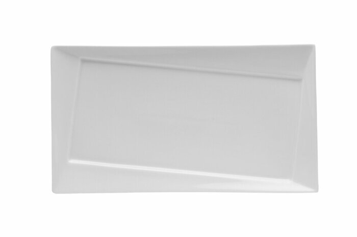 Twist Beyaz Kayık Tabak 29cm