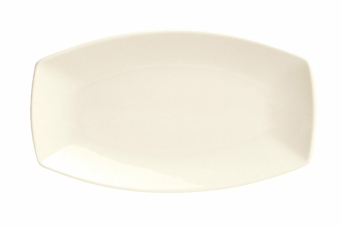 Square Alumilite Kayık Tabak 37cm