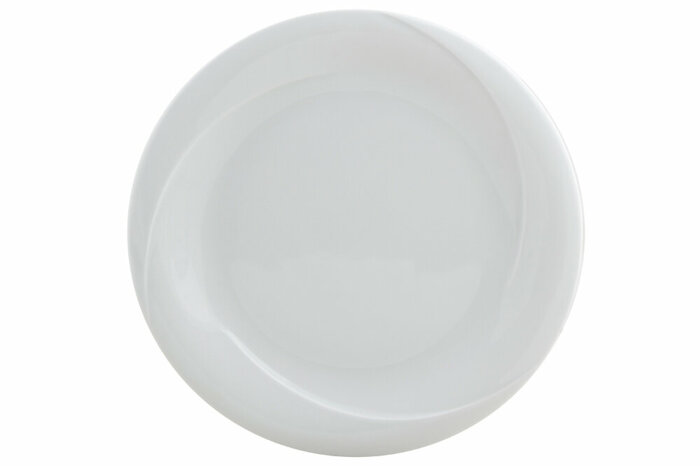 Troy Beyaz Düz Tabak 17cm