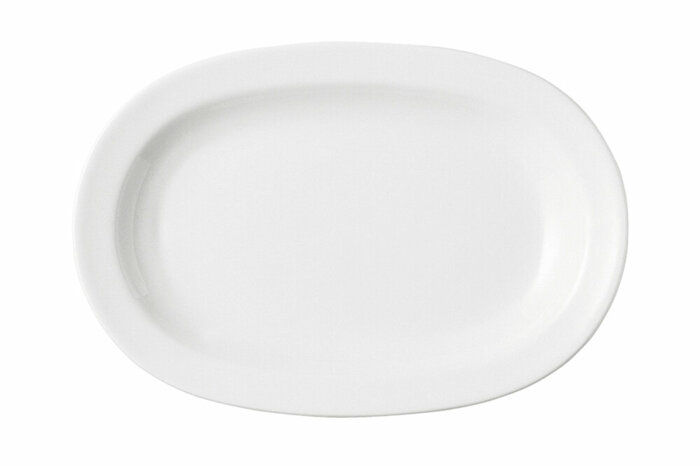 İstanbul Beyaz Kayık Tabak 19cm