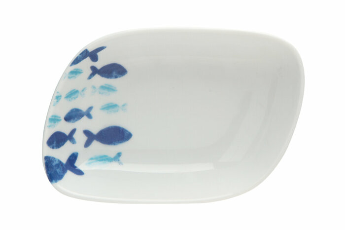 Deep Blue Desen1 Salata Tabağı 14cm