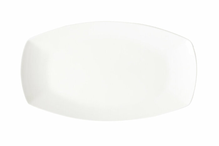 Square Alumilite Kayık Tabak 41cm