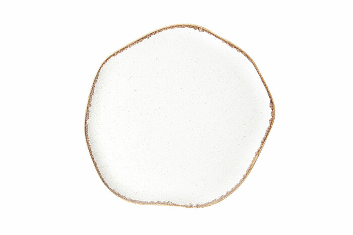 Pure Seasons Bej Düz Tabak 33cm