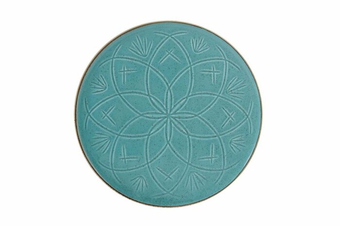 Christina Turkuaz Düz Tabak 27cm