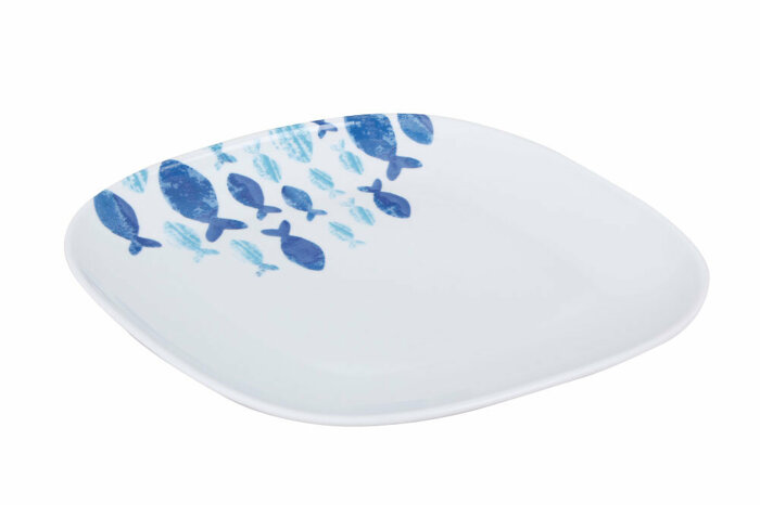 Deep Blue Desen1 Düz Tabak 27 cm