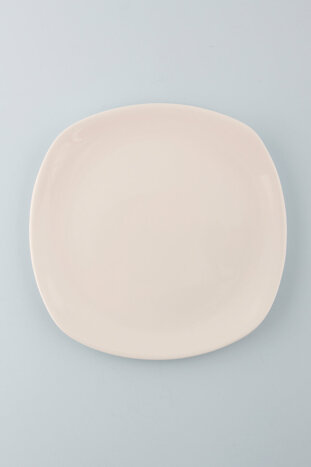 Square Alumilite Düz Tabak 20cm