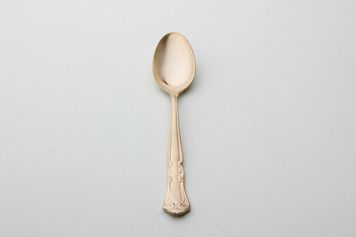 Barok Altın Tatlı Kaşığı