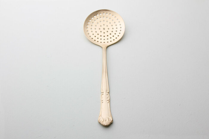 Barok Altın Servis Kevgiri