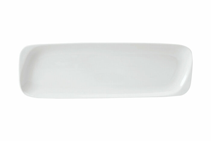 Beyaz Kayık Tabak 47cm