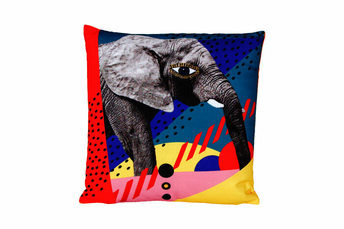 Wild Life Fİl Yastık 45x45cm