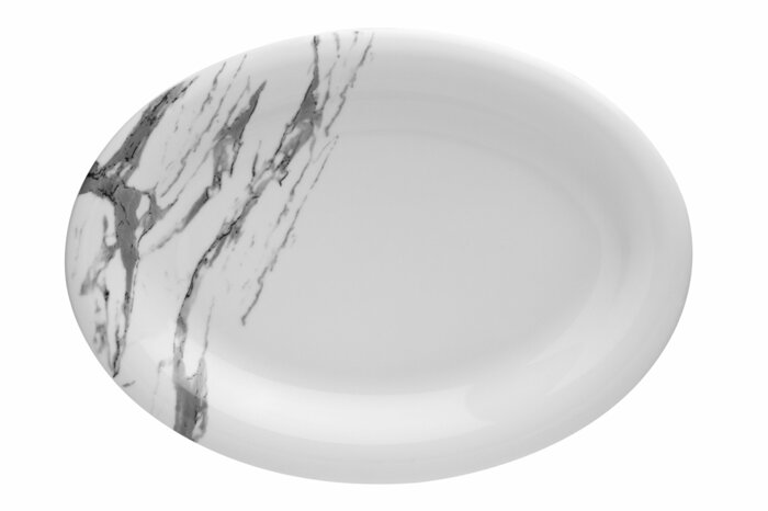 Marbly Kayık Tabak 28cm