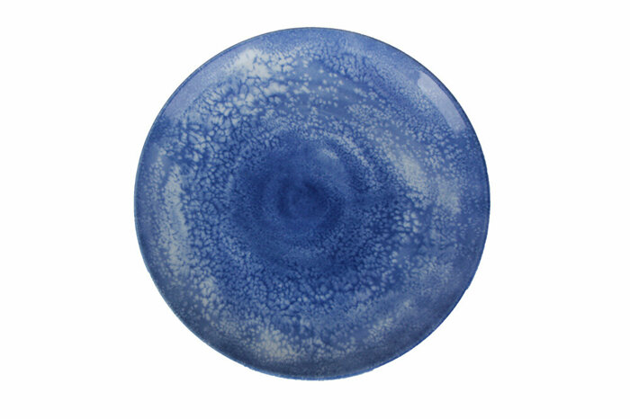 Marin Blue Desen11 Düz Tabak 25cm