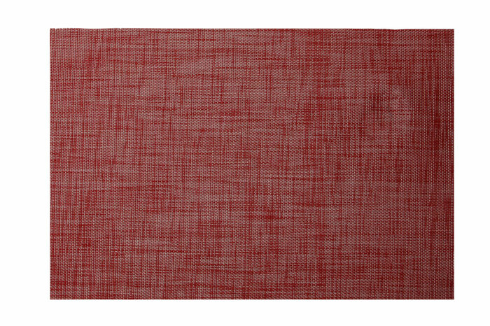 Linen Kırmızı Amerikan Servis 30x45cm