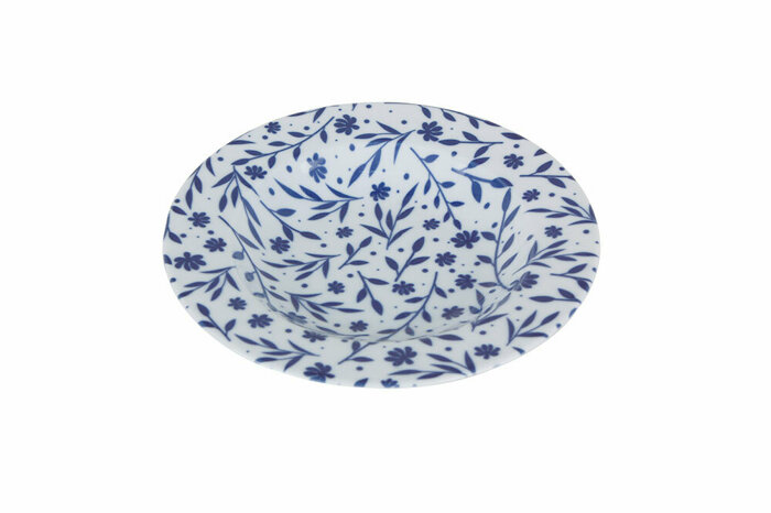 Blue Desen2 Çukur Tabak 22cm