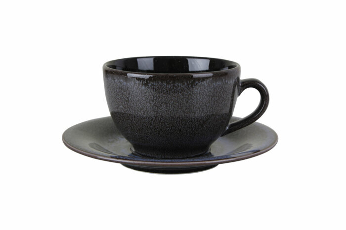 Ethos Rock Tabaklı Çay Fincanı 280cc