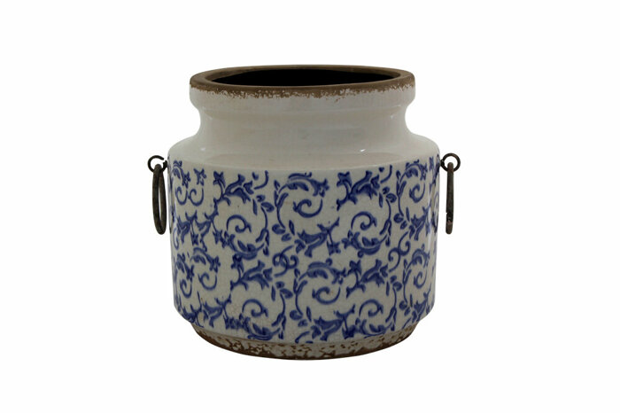 Brenda Kulplu Saksı 22,5cm