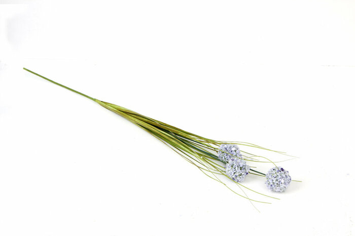 Tek Çim Mavi Yapay Çiçek 87cm