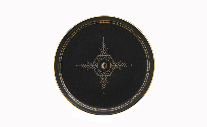 Night Magic Desen1 Düz Tabak 20cm