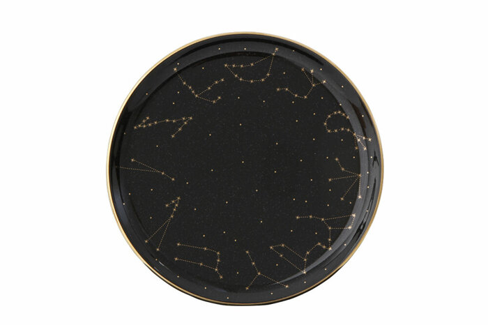 Night Magic Desen3 Düz Tabak 20cm