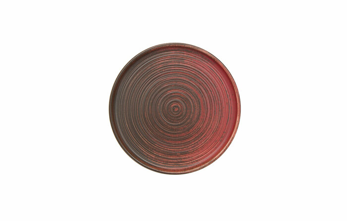 Lykke Kırmızı Düz Tabak 18cm