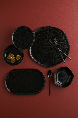 Ethos Black Moss 18 Parça 6 Kişilik Yemek Takımı