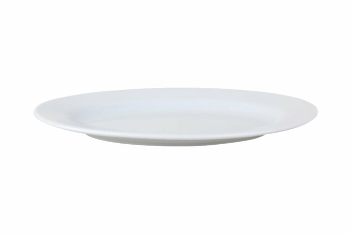 Beyaz Kayık Tabak 30cm