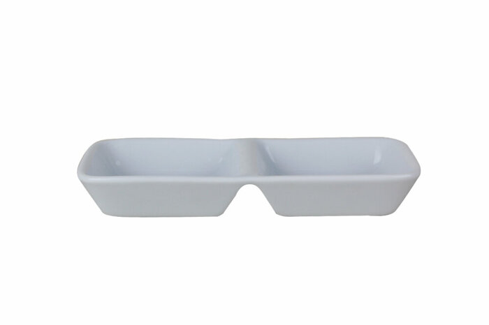 Beyaz Çerez Tabağı 15cm