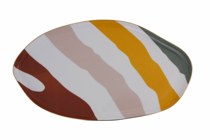 Abstract Kayık Tabak 31cm