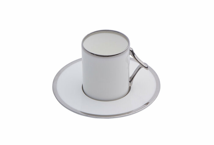 Limoges Platin Kahve Takımı 4 Parça