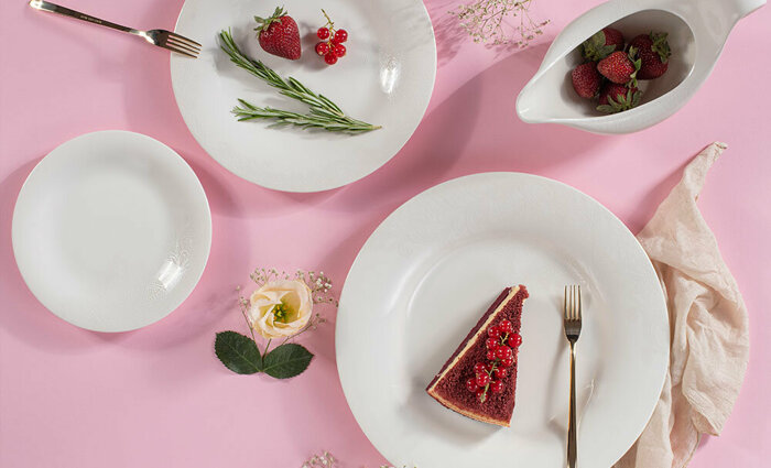 Bride 87 Parça 12 Kişilik İdeal Yemek Takımı